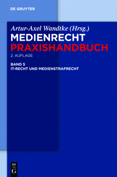 Hardcover IT-Recht und Medienstrafrecht [German] Book