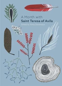 Paperback A Month with St Teresa of Avila Book