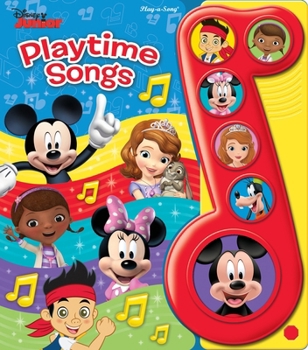 Board book Disney Junior: Playtime Songs Sound Book [With Battery] Book