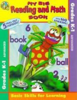 Paperback My Big Reading and Math Book: K-1-Advanced Book