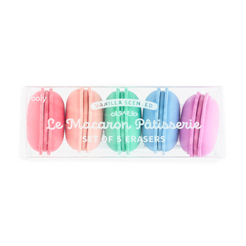 Office Product Le Macaron Patisserie Scented Eraser - Set of 5 Book