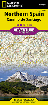 Loose Leaf Northern Spain: Camino de Santiago Map Book