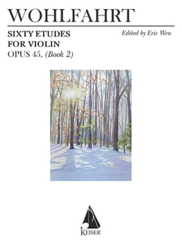 Paperback 60 Etudes for Violin, Op. 45: Book 2 Book