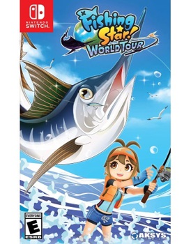 Game - Nintendo Switch Fishing Star World Tour W/Fishing Rod Controller Book