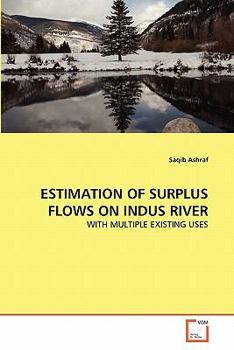 Paperback Estimation of Surplus Flows on Indus River Book