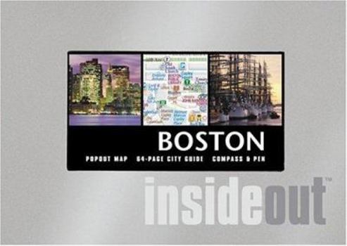 Paperback Boston Insideout City Guide [With Working Compass and Handy Light Pen] Book