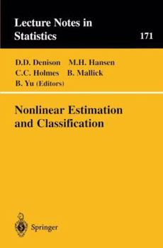 Paperback Nonlinear Estimation and Classification Book