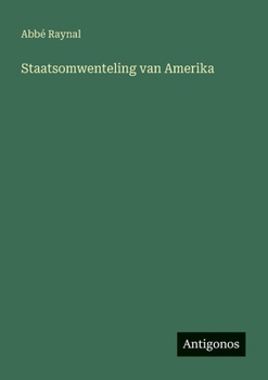 Paperback Staatsomwenteling van Amerika [Dutch] Book