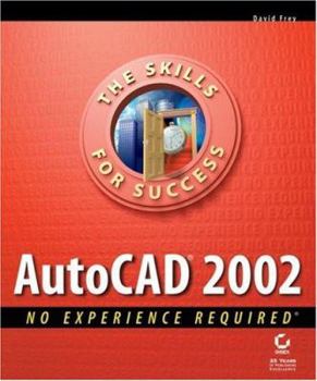 Paperback AutoCAD 2002: No Experience Required Book