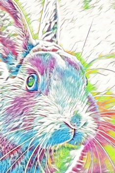 Paperback Journal: Bunny Rabbit Journal - 6x9 inches - A5 - 100 pages - ideal uses: journaling, notes, diary, habit tracking, etc! Book