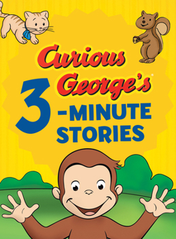 Hardcover Curious George's 3-Minute Stories Book