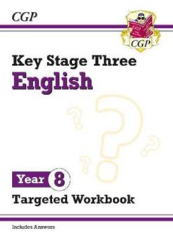 Paperback New KS3 English Year 8 Targeted Workbook (with answers) (CGP KS3 English) Book