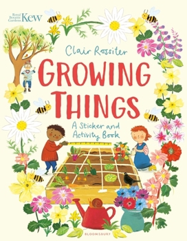 Paperback KEW: Growing Things: A Sticker and Activity Book