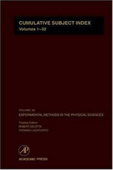 Hardcover Cumulative Subject Index Volumes 1-32: Volume 34 Book