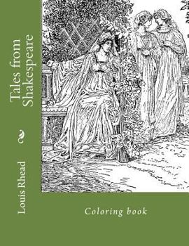 Paperback Tales from Shakespeare: Coloring book