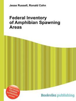 Paperback Federal Inventory of Amphibian Spawning Areas Book
