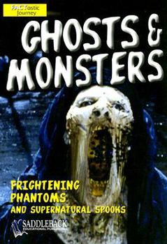 Paperback Ghosts & Monsters, Factastic (Factastic Journey) Book