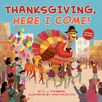 Paperback Thanksgiving, Here I Come! Book