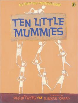 Paperback Ten Little Mummies Book