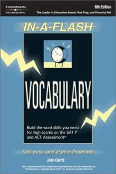 Paperback In-A-Flash: Vocabulary, 6e Book