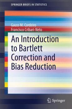 Paperback An Introduction to Bartlett Correction and Bias Reduction Book