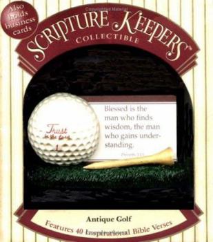 Hardcover Scripture Keeper® Antique Golf Book