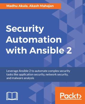 Paperback Security Automation with Ansible 2 Book