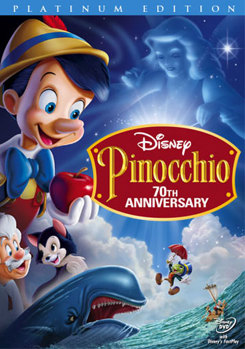DVD Pinocchio Book