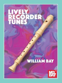 Paperback Lively Recorder Tunes Book