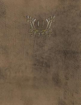 Paperback Monogram "U" Sketchbook Book