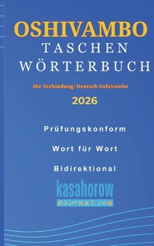 Paperback Taschenwörterbuch Oshivambo [German] Book