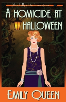 Paperback A Homicide at Halloween: A 1920's Murder Mystery Book