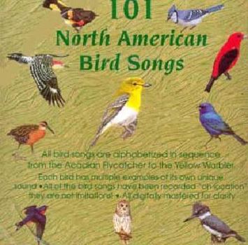 Audio CD 101 North American Bird Songs Book