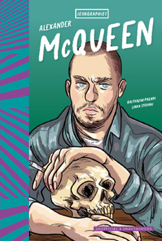 Hardcover Icongraphics - Alexander McQueen: The Graphic Novel Book