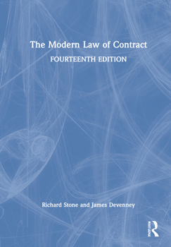 Hardcover The Modern Law of Contract Book