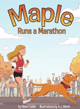 Hardcover Maple Runs A Marathon Book