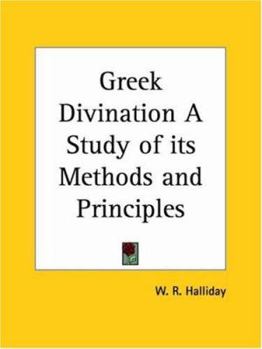 Paperback Greek Divination A Study of its Methods and Principles Book