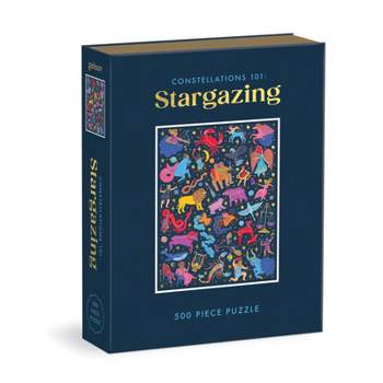 Misc. Constellations 101: Stargazing 500 Piece Book Puzzle Book