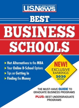 Paperback Best Business Schools 2020 Book