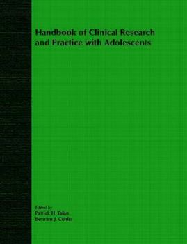 Paperback Handbook of Clinical Research and Practice with Adolescents Book