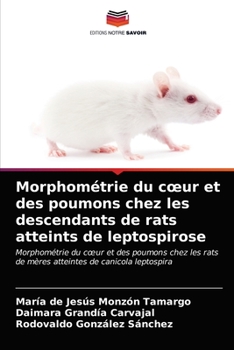 Paperback Morphométrie du coeur et des poumons chez les descendants de rats atteints de leptospirose [French] Book