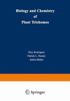 Paperback Biology and Chemistry of Plant Trichomes Book