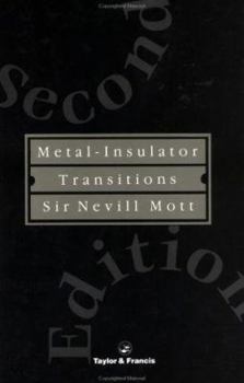 Hardcover Metal-Insulator Transitions Book
