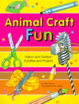 Paperback Animal Craft Fun Book