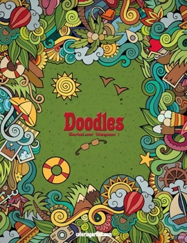 Paperback Doodles Kleurboek voor Volwassenen 1 [Dutch] Book