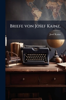 Paperback Briefe von Josef Kainz. [German] Book