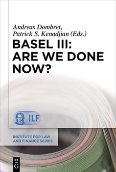 Hardcover Basel III: Are We Done Now? Book