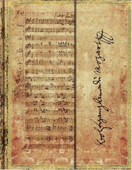 Hardcover Mozart Wrap Lined Journal Book