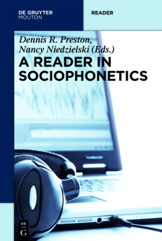 Paperback A Reader in Sociophonetics Book