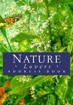 Hardcover Nature Lovers Address Book